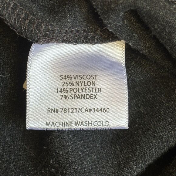 Eileen Fisher Womens Melanged Viscose Stretch Ponte Pant S Minimalist Comfy City - Picture 8 of 9